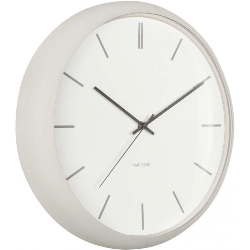 Horloge Murale Karlsson Esmerado – 40 Cm, Métal, Design épuré
