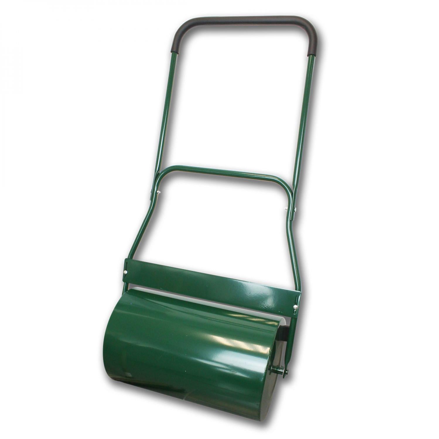 Rouleau De Jardin En Métal Avec Poignée Agrippante 49 Cm Vert