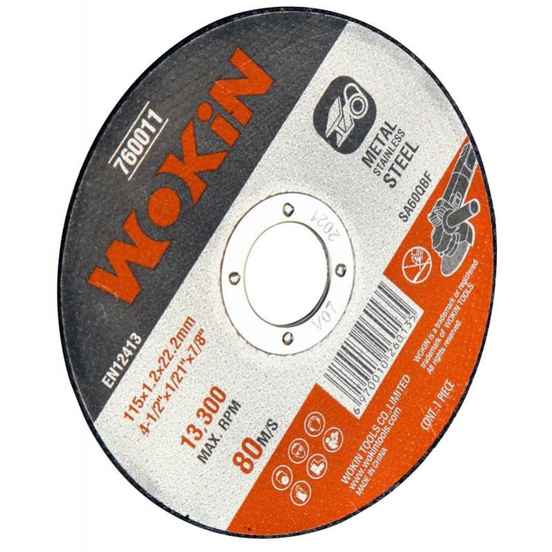Lot de 10 disques à tronçonner pour acier inoxydable Bahco 3911-125-T41