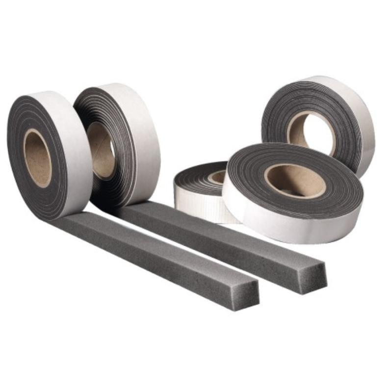 Joint mousse polyuréthane imprégnée 600 Pa Classe 1 MI 2408 X2 une face adhésive 20 mm x 15m