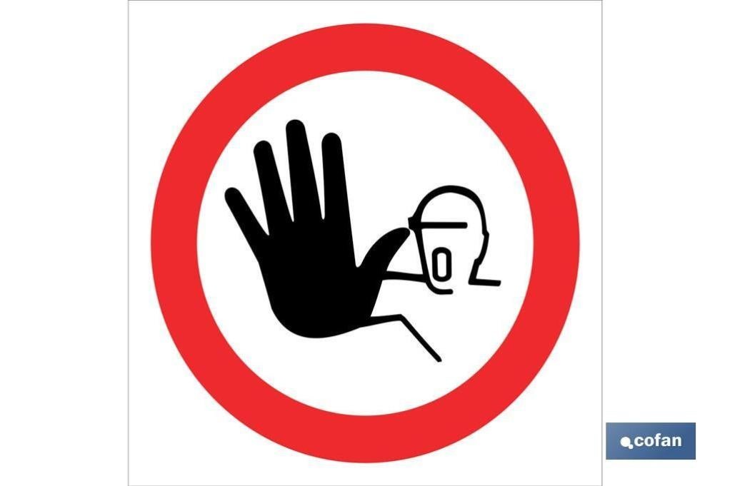 Señal Poliestireno 148X148Mm