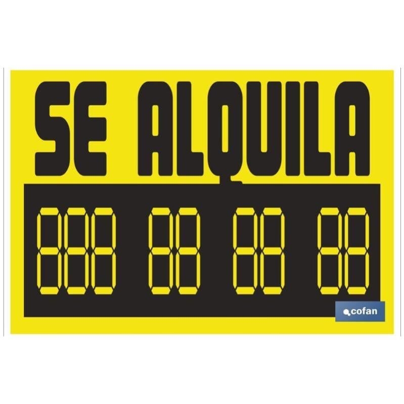 Señal Poliestireno 800X500Mm