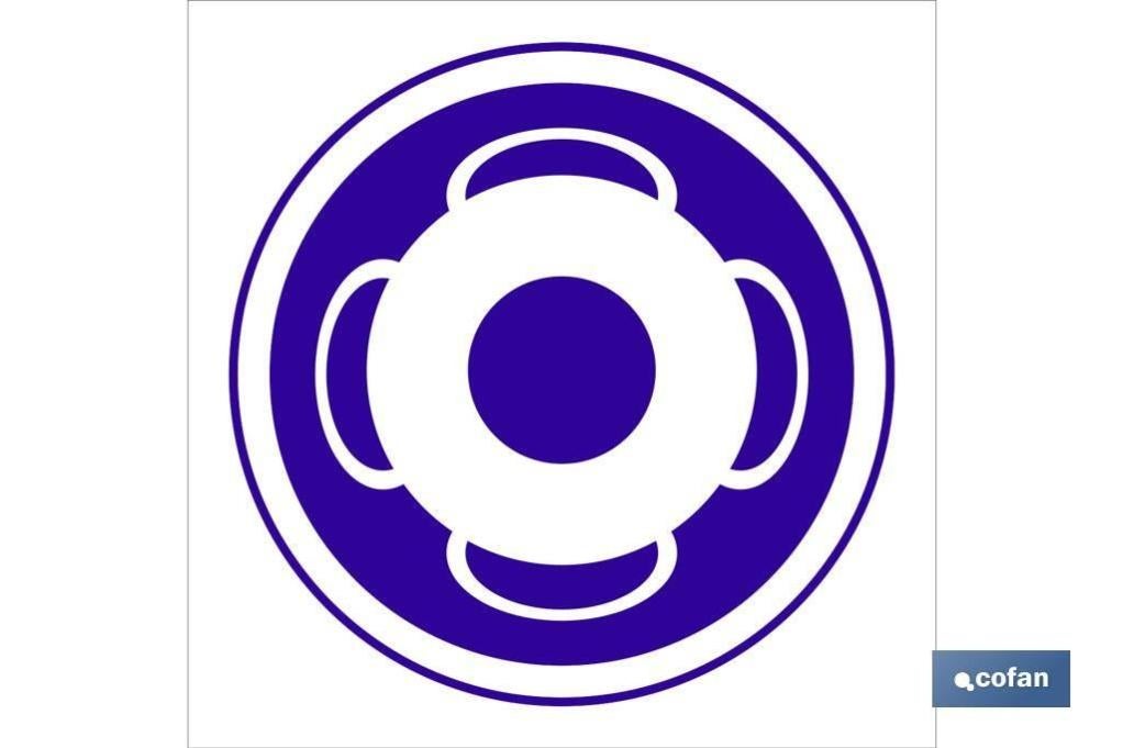 Señal Adhesiva 148X148