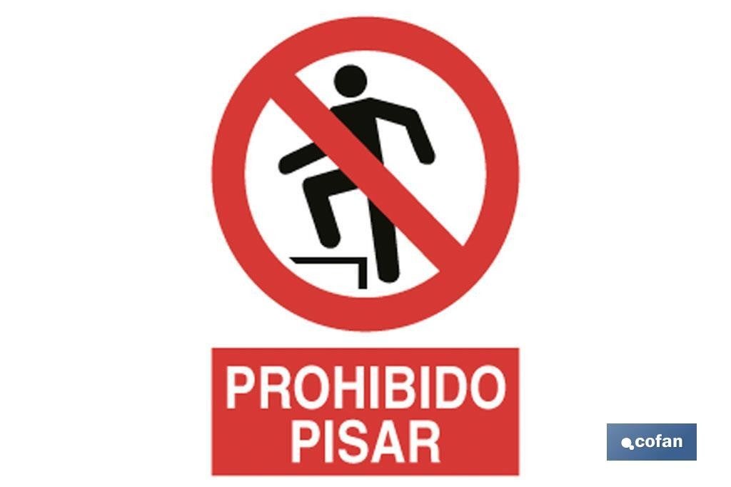 Señal poliestireno 148x105mm