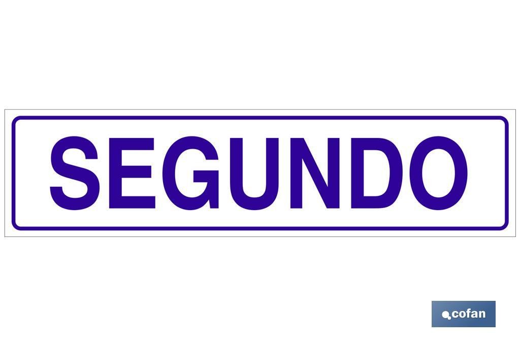 Señal Glasspack Adhesiva 250X62Mm.