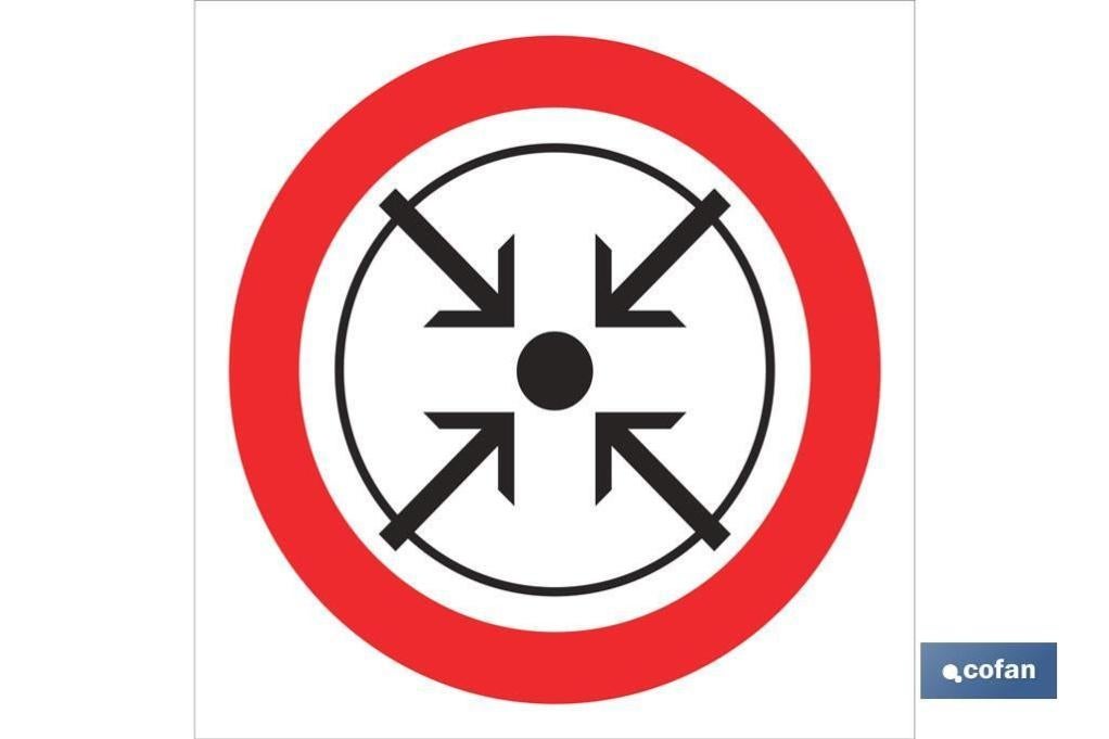 Señal Adhesiva 148X148Mm