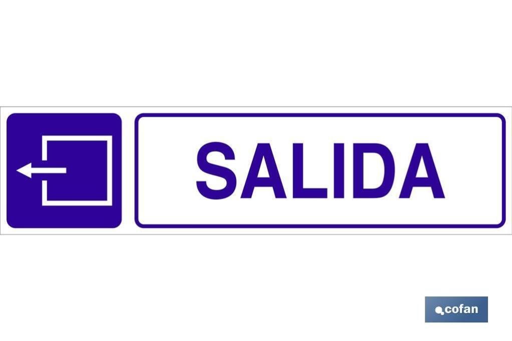 Señal Glasspack Adhesiva 250X62Mm.