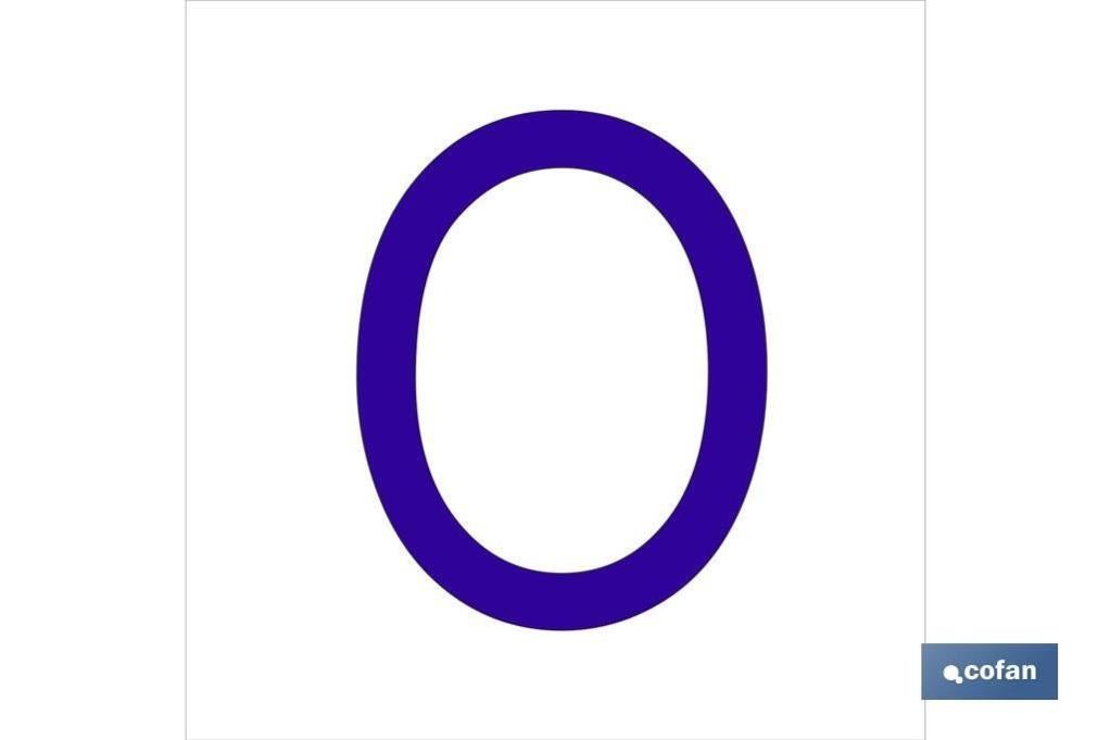 Plimpo Señal Glasspack Adhesiva 62X62Mm. O Letra En Glasspack En Oferta Señal Glasspack Adhesiva 62X62Mm.