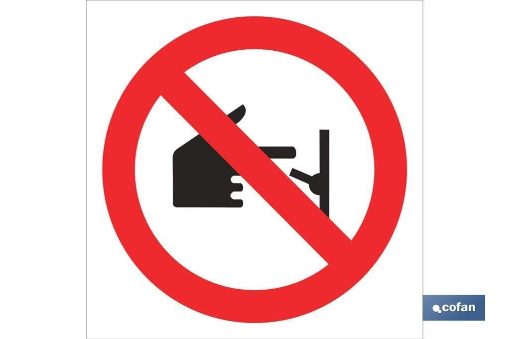 Señal Adhesiva 210X210Mm