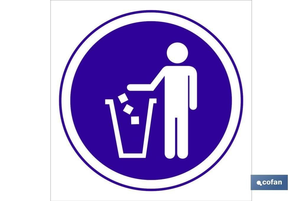 Señal Adhesiva 210X210