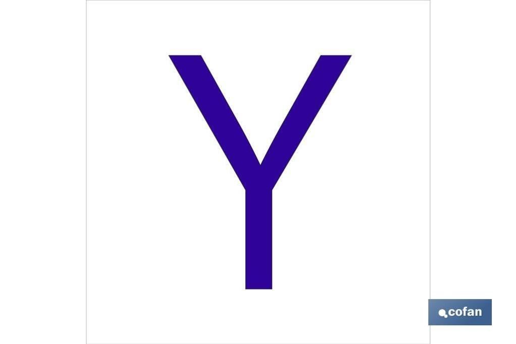 Plimpo Señal Glasspack Adhesiva 62X62Mm. Y Letra En Glasspack En Oferta Señal Glasspack Adhesiva 62X62Mm.