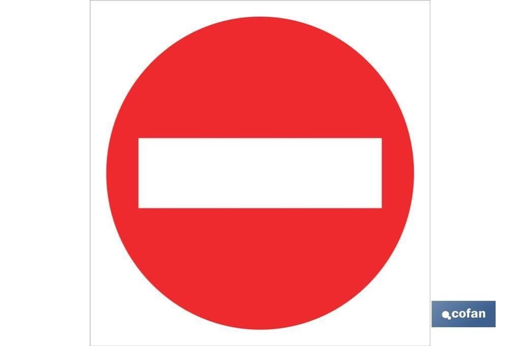 Señal Poliestireno105X105Mm.