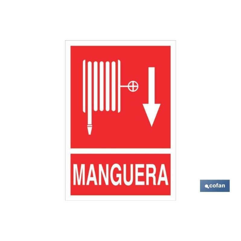 Señal Luminiscente 148X105Mm. Mangueras De Compresor