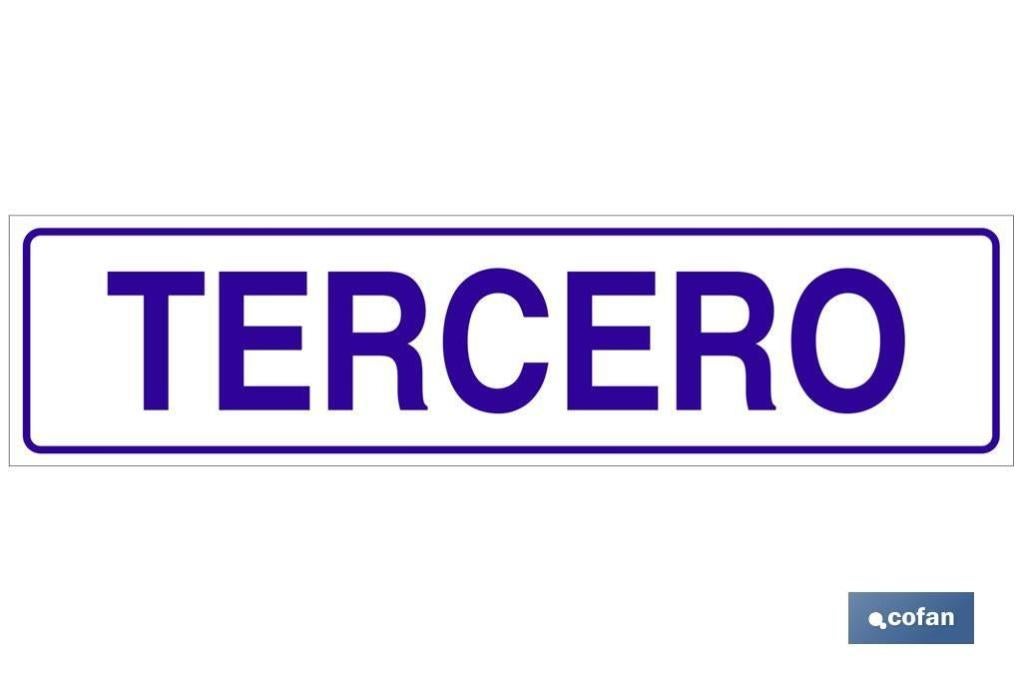 Señal Glasspack Adhesiva 250X62Mm.