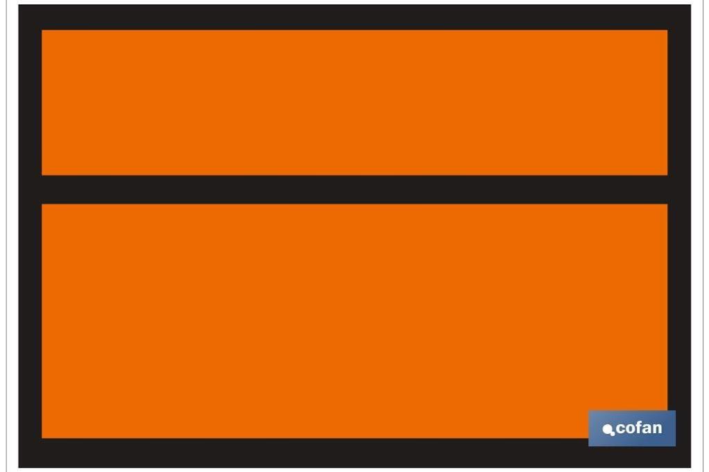 Señal Poliestireno 500X400Mm.