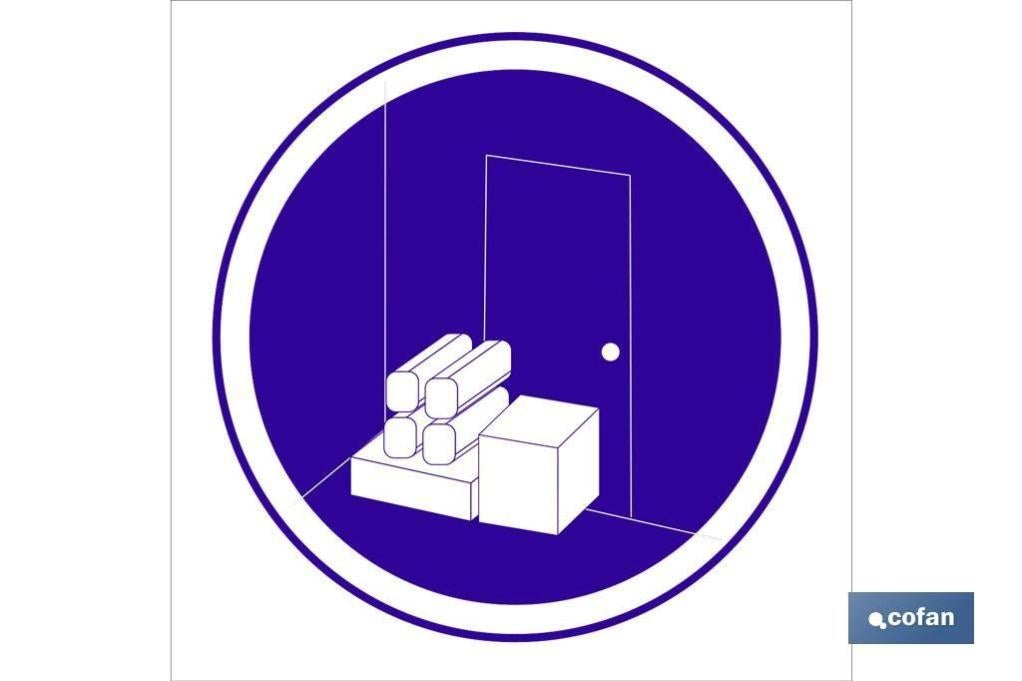 Señal Adhesiva 105X105