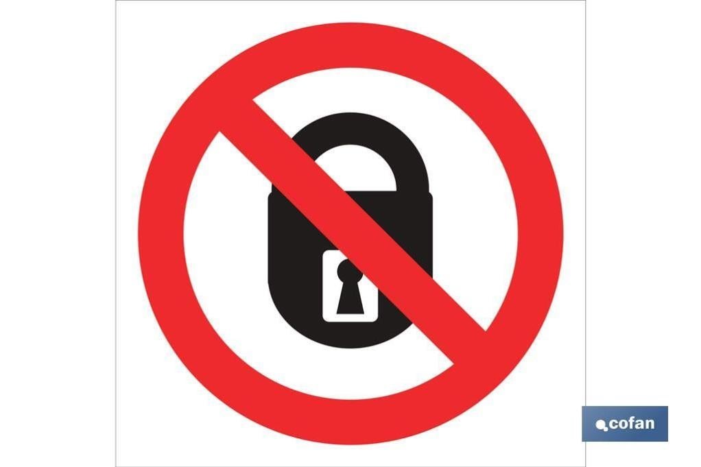 Señal Adhesiva 148X148Mm