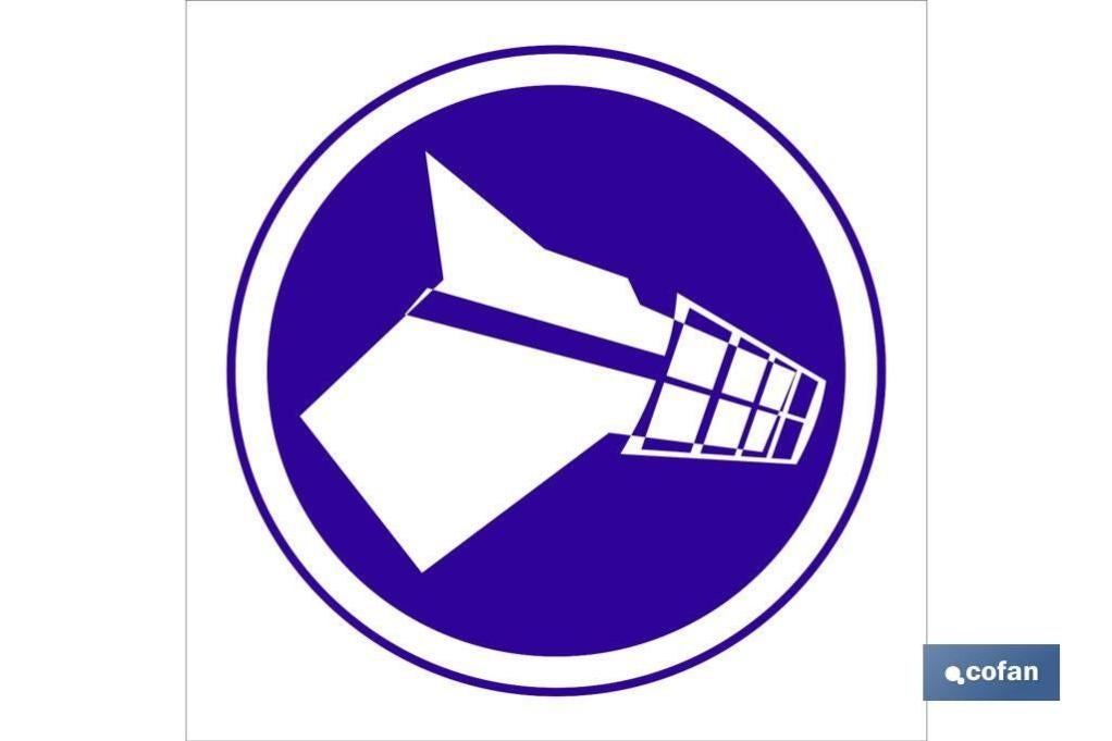 Señal Poliestireno 105X105