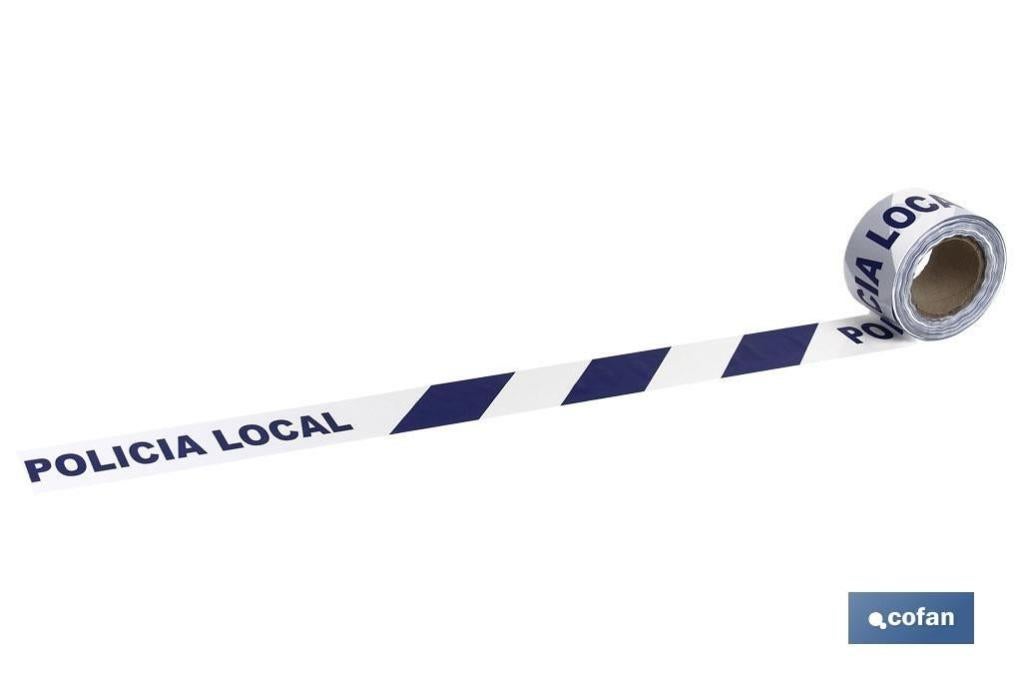 Cinta Baliz. Policia Local 80Mmx100Mts