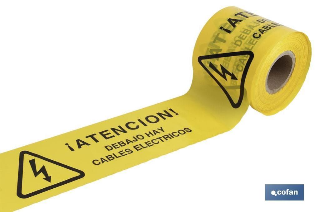 Cinta Baliz Cables Electricos 150Mmx250Mts En Oferta Cinta Baliz. Cables Electricos 150Mmx250Mts
