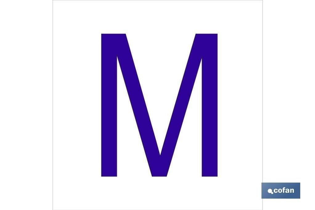 Señal Glasspack Adhesiva 62X62Mm.