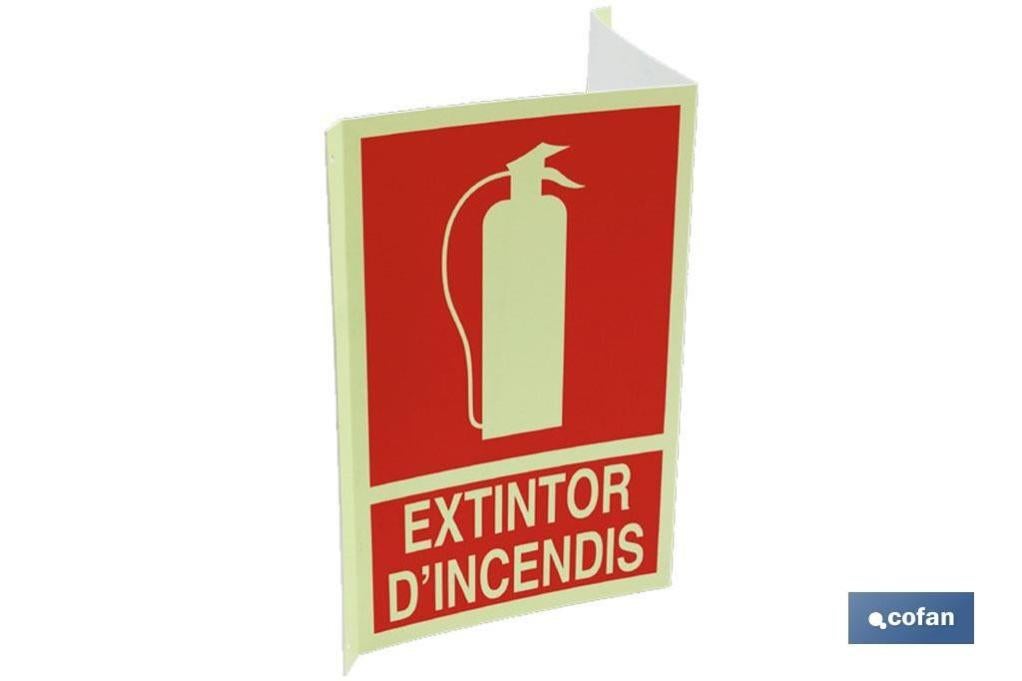 Señal Panoramica Luminiscente 297X210Mm.