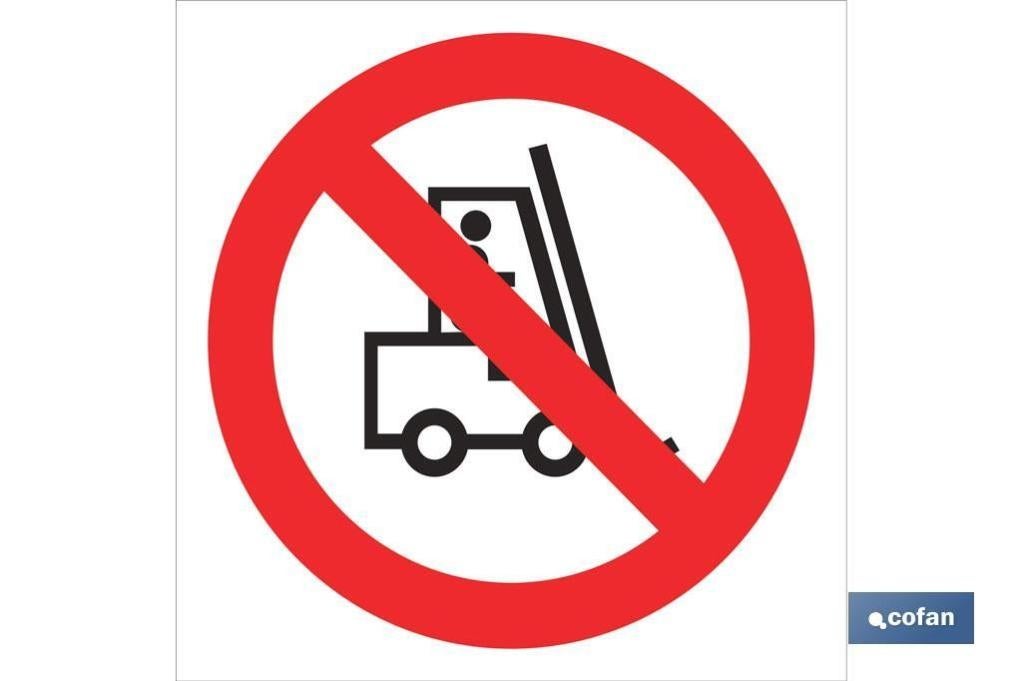 Señal Poliestireno 105X105