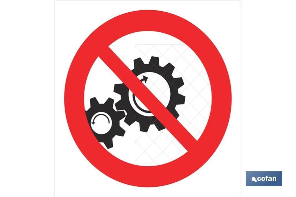 Señal Poliestireno 210X210Mm