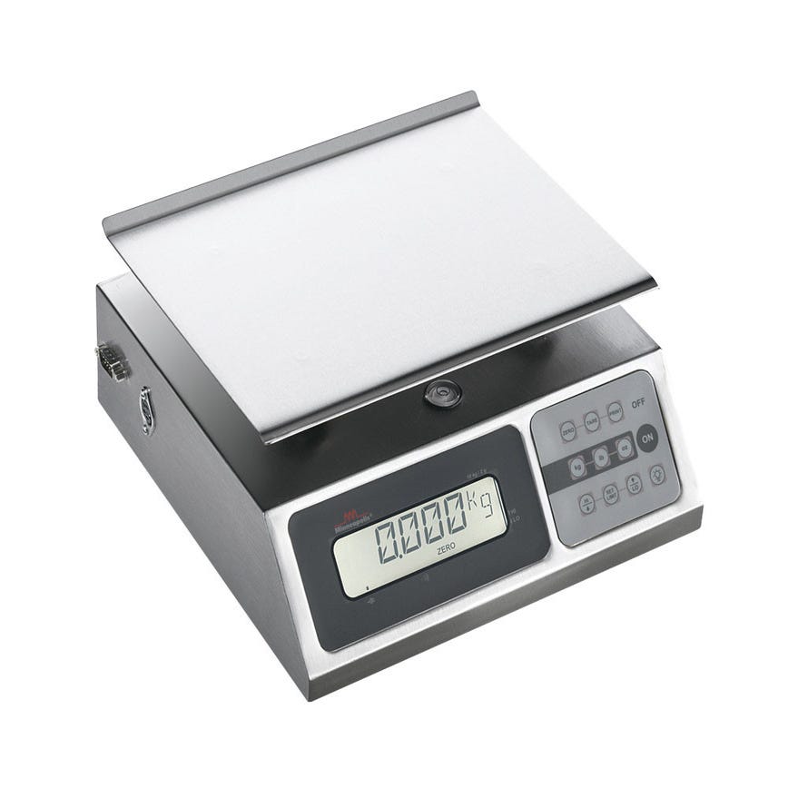 Balance de Cuisine Professionnelle 10 kg avec Plateau Inox - Weighstation  Pas Cher