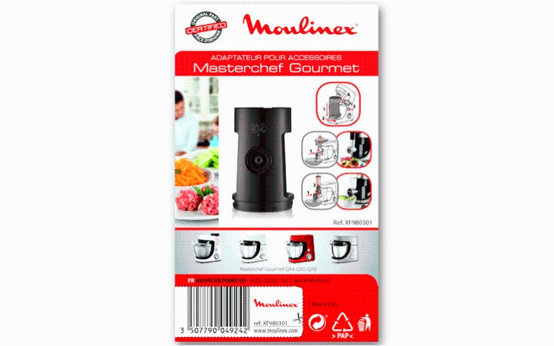 Lame Gros X2 Pour Petit Électroménager Moulinex - SS-989730 - Pièce Détachée Compatible DJAC41