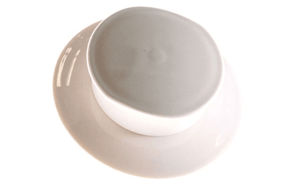 Couvercle verre bouton inox 20 cm - RETIF