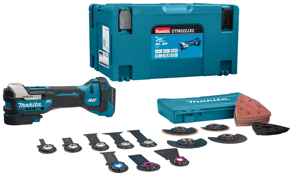 Makita Dtm Zjx V Li Ion Batterie Multitool Ensemble D