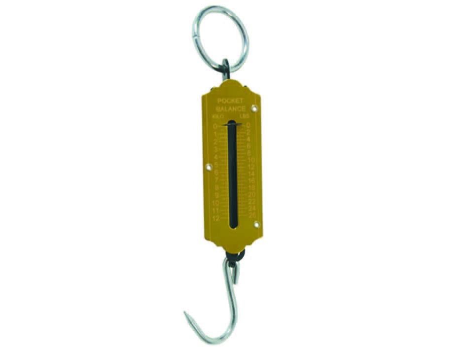 Mannesmann - M 813-100 - Bilancia a molla tascabile 100 kg Mannesmann - M 813-100 - Bilancia a molla tascabile 100 kg