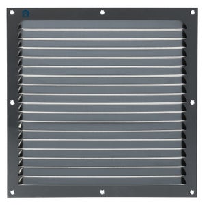 250x250 mm Grille De Ventilation En Plastique ABS Gris : :  Bricolage