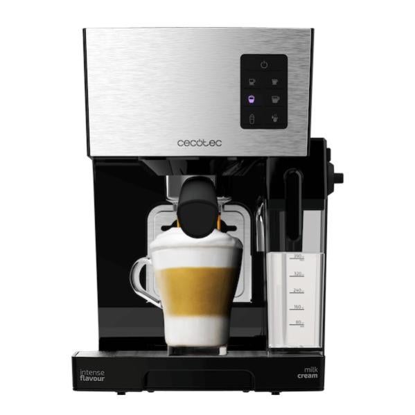 Cafetera Express Semiautomática Power Instant-Ccino 20, Potencia 1450W, Capacidad 400Ml, Tanque De Leche, 20 Bares De Presión, C En Oferta Cafetera Semiautomática Power Instant-Ccino 20 Cecotec
