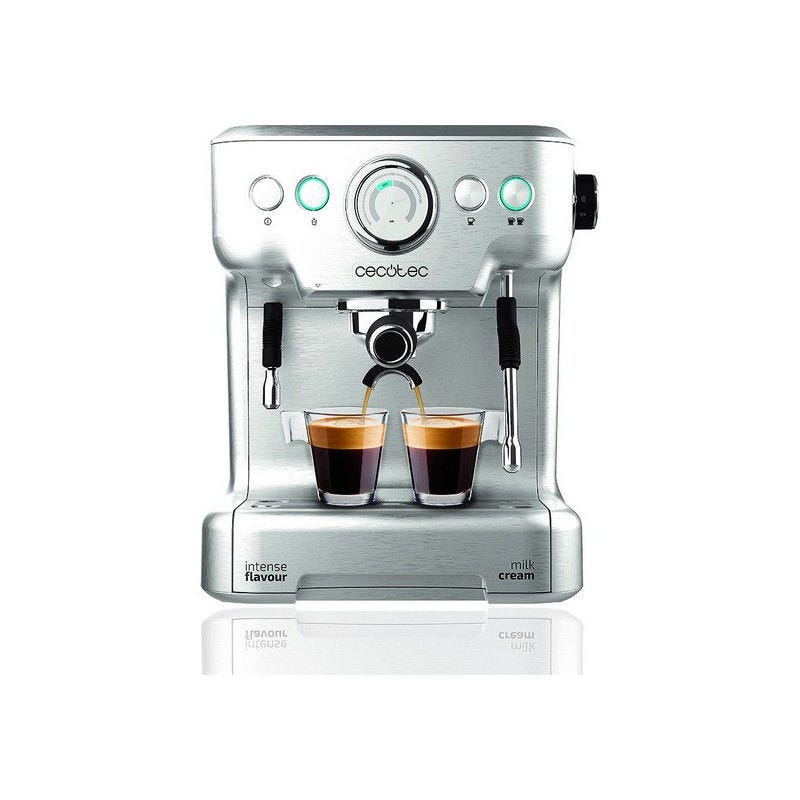 Cafetera Express - Cecotec Power Espresso 20 Barista Pro, 20 bares