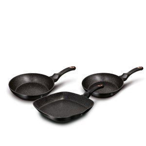 Sartén para Crepes Renberg Jazzy Aluminio Forjado (Ø 24 cm) Negro