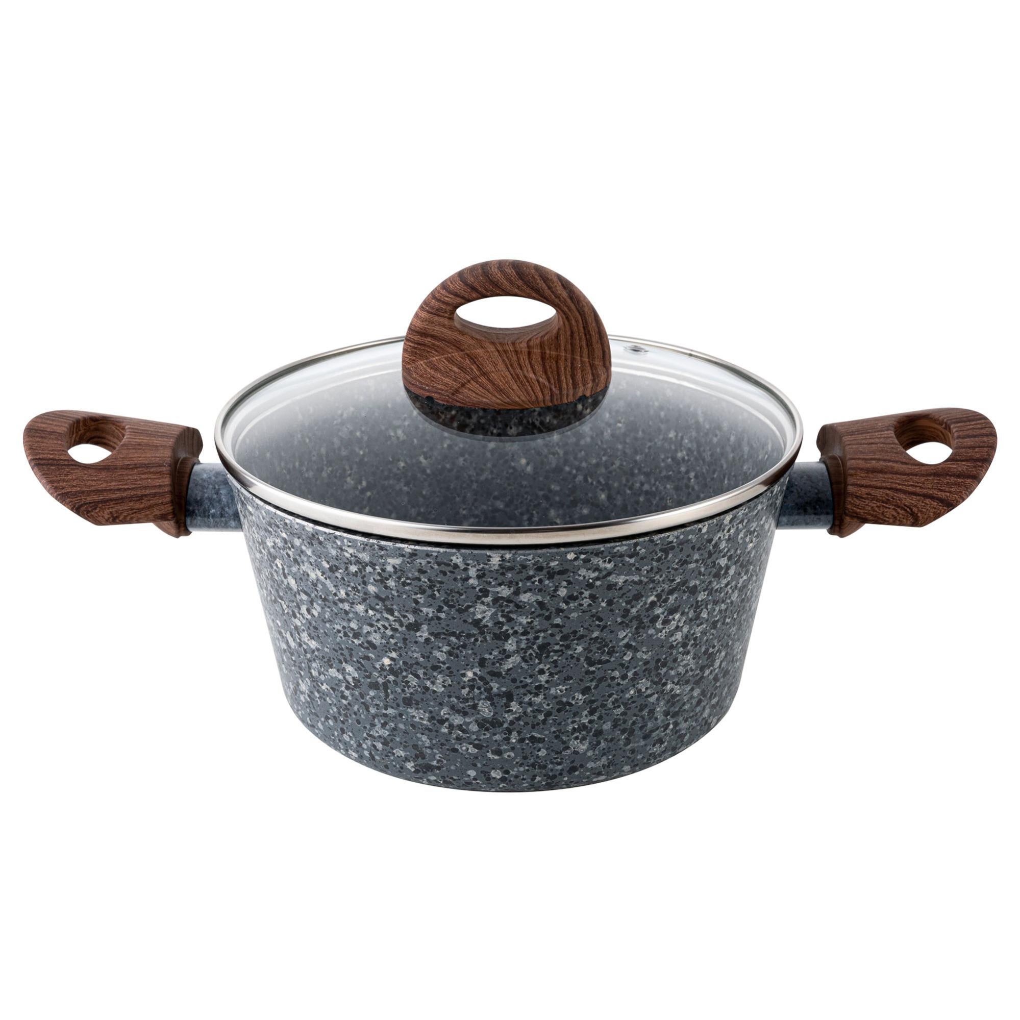 Wok H&h Antiadhérent En Pierre Diamètre 28 CM eBay