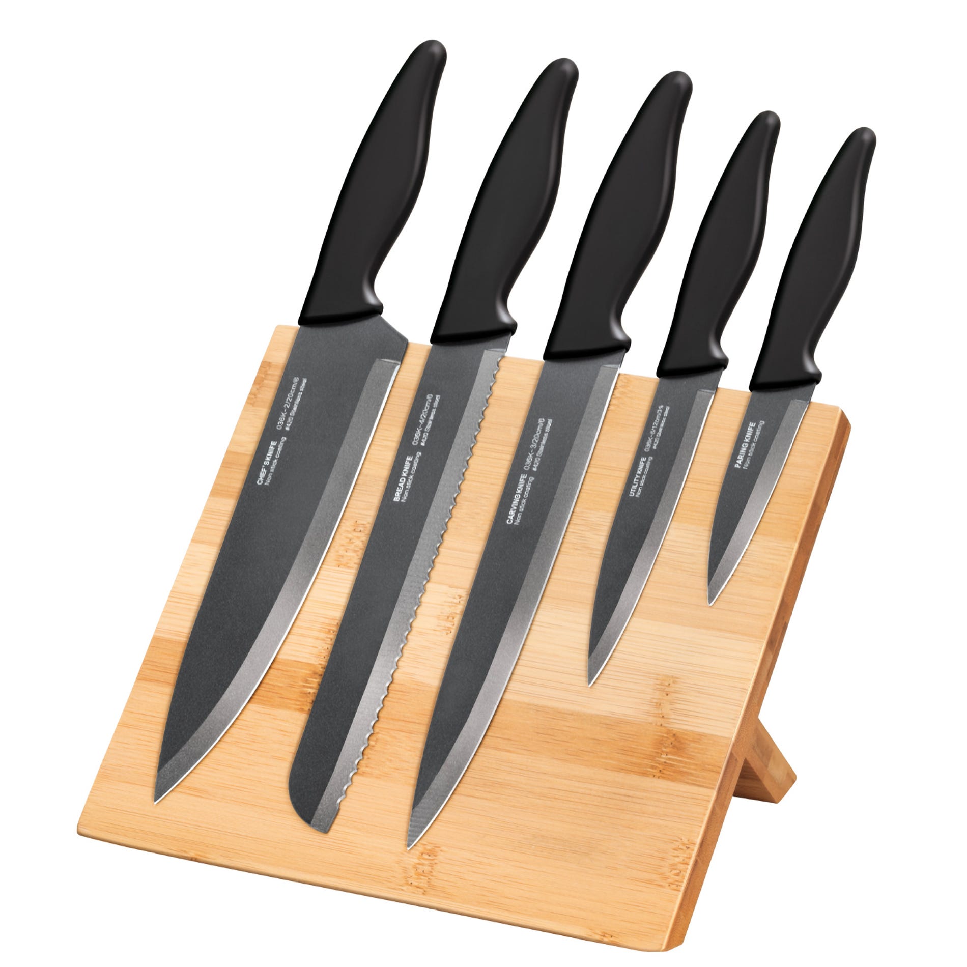 Ensemble de couteaux de cuisine 5 pièces Ensemble de Couteaux de cuisine  Couteaux de