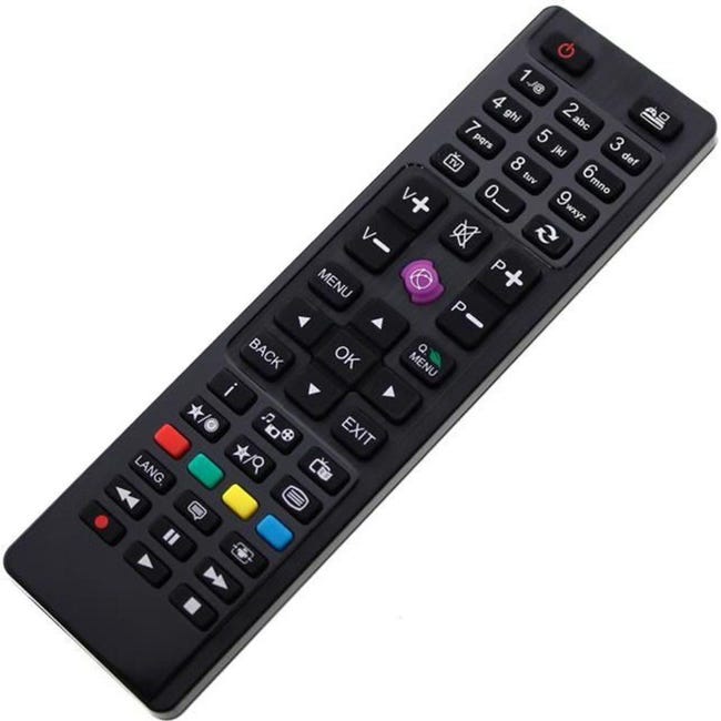 Telecomando TV RC4875, Controller TV LED, per Telefunken TE22275B35TXG TE32182B301C10, Dimensioni ridotte, Peso leggero, Risposta rapida, Nessuna programmazione richiesta Telecomando TV RC4875, Controller TV LED, per Telefunken TE22275B35TXG TE32182B301C10, Dimensioni ridotte, Peso leggero, Risposta rapida, Nessuna programmazione richiesta