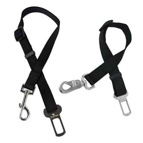 Cinturón de Seguridad de Coche para Perros, Medidas: 114 x 2,4 cm, Fabricado en Poliéster y Metal