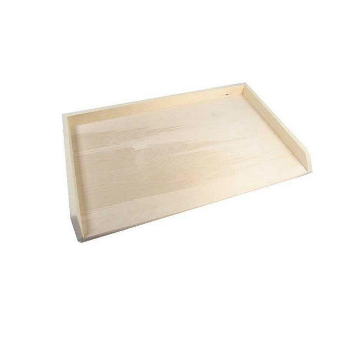 SPIANATOIA ASSE STENDI PASTA IN LEGNO DI BETULLA CON MATTARELLO Cm 45 X 65  X 1