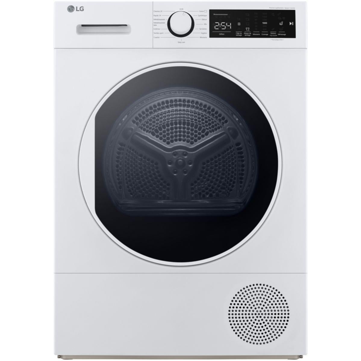 Sèche linge pompe à chaleur LG RH8D13WH Leroy Merlin