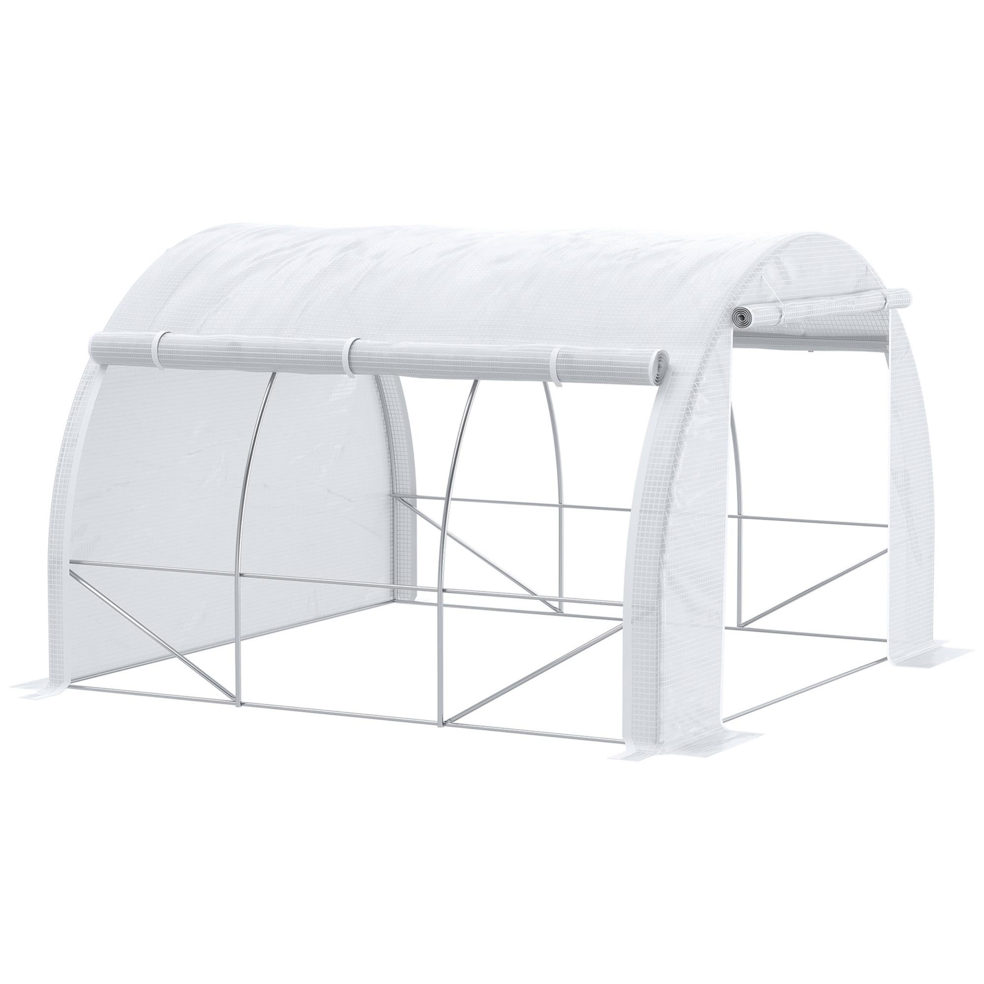 Lámina De Plástico Para Invernadero Extra Gruesa Y Resistente, Ideal Para Jardín Y Huerto, Protección Total Para Tus Plantas (3x10 M)