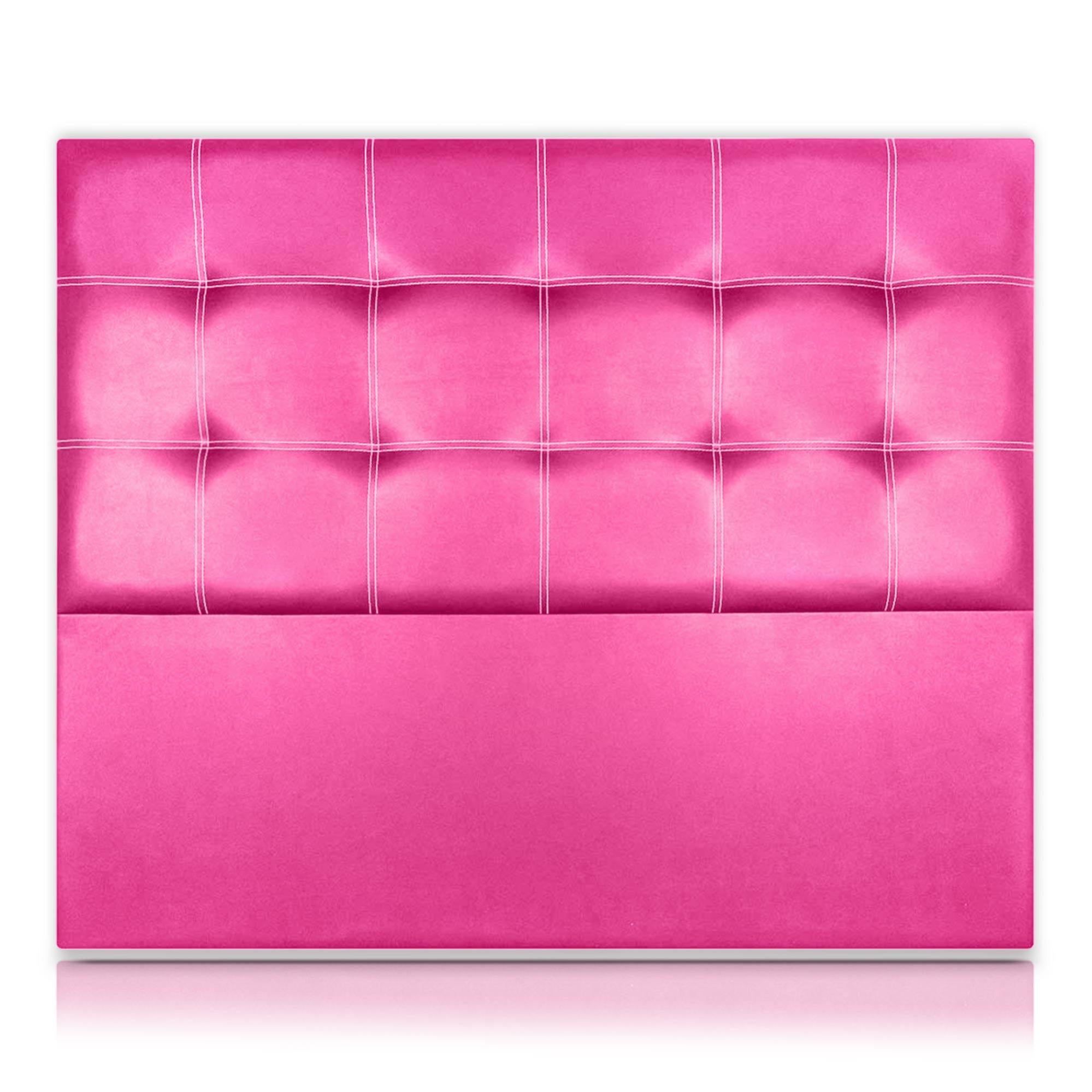 Cabeceros Tritón Tapizado Polipiel Rosa 170X120 de SonnoMattress