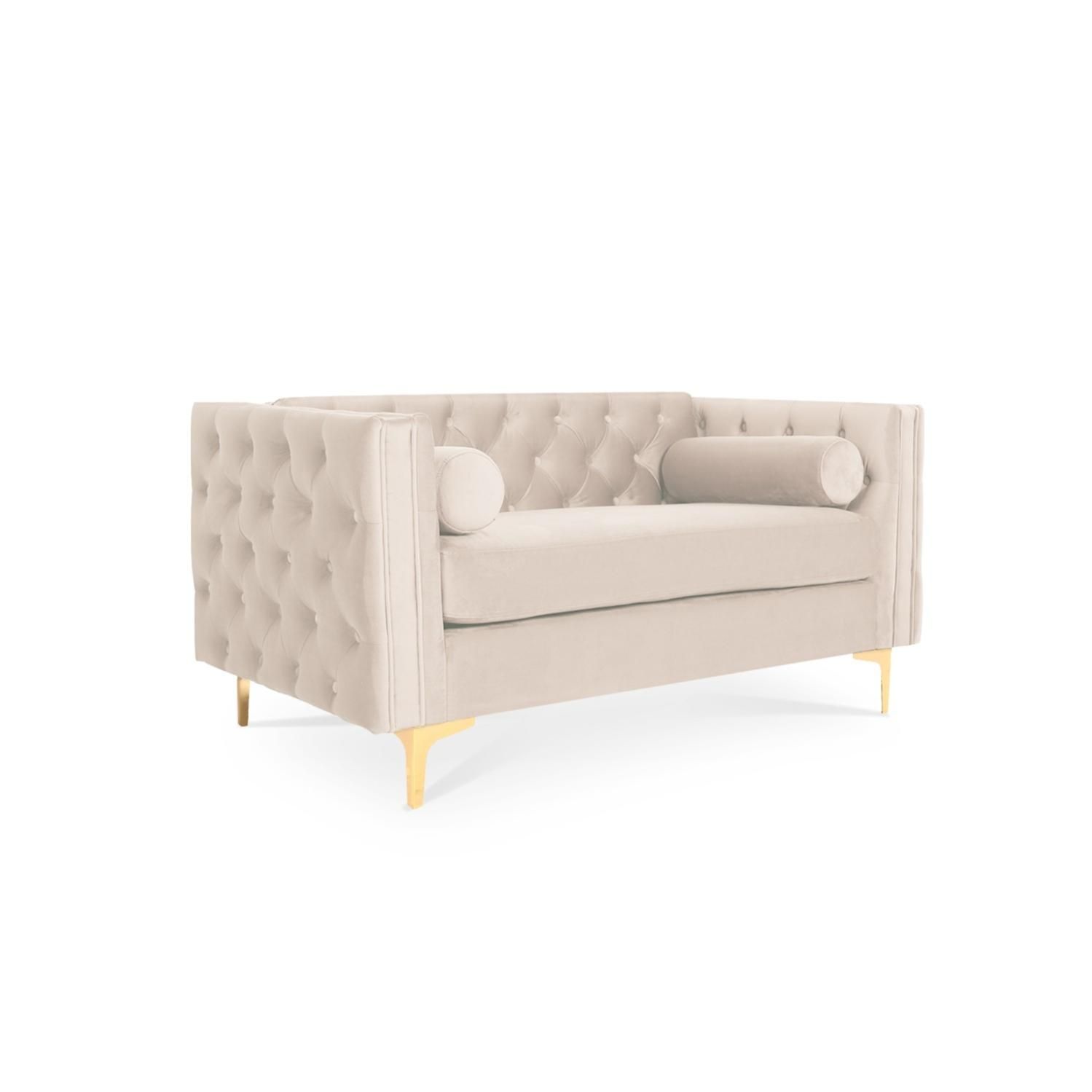 Yaheetech Canapé 2 Places en Velours Banquette avec Dossier Ergonoique Yaheetech Canapé 2 Places en Velours Banquette avec Dossier Ergonoique