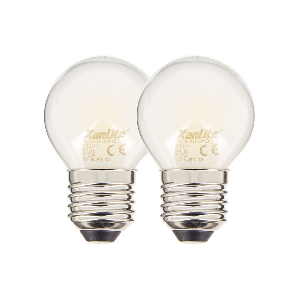 Ampoule LED E27 6W filament Opaque Température de Couleur: Blanc