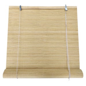 Estor De Bambú, Estores Enrollables De Bambú Natural Marrón Oscuro, 60 X  175cm con Ofertas en Carrefour