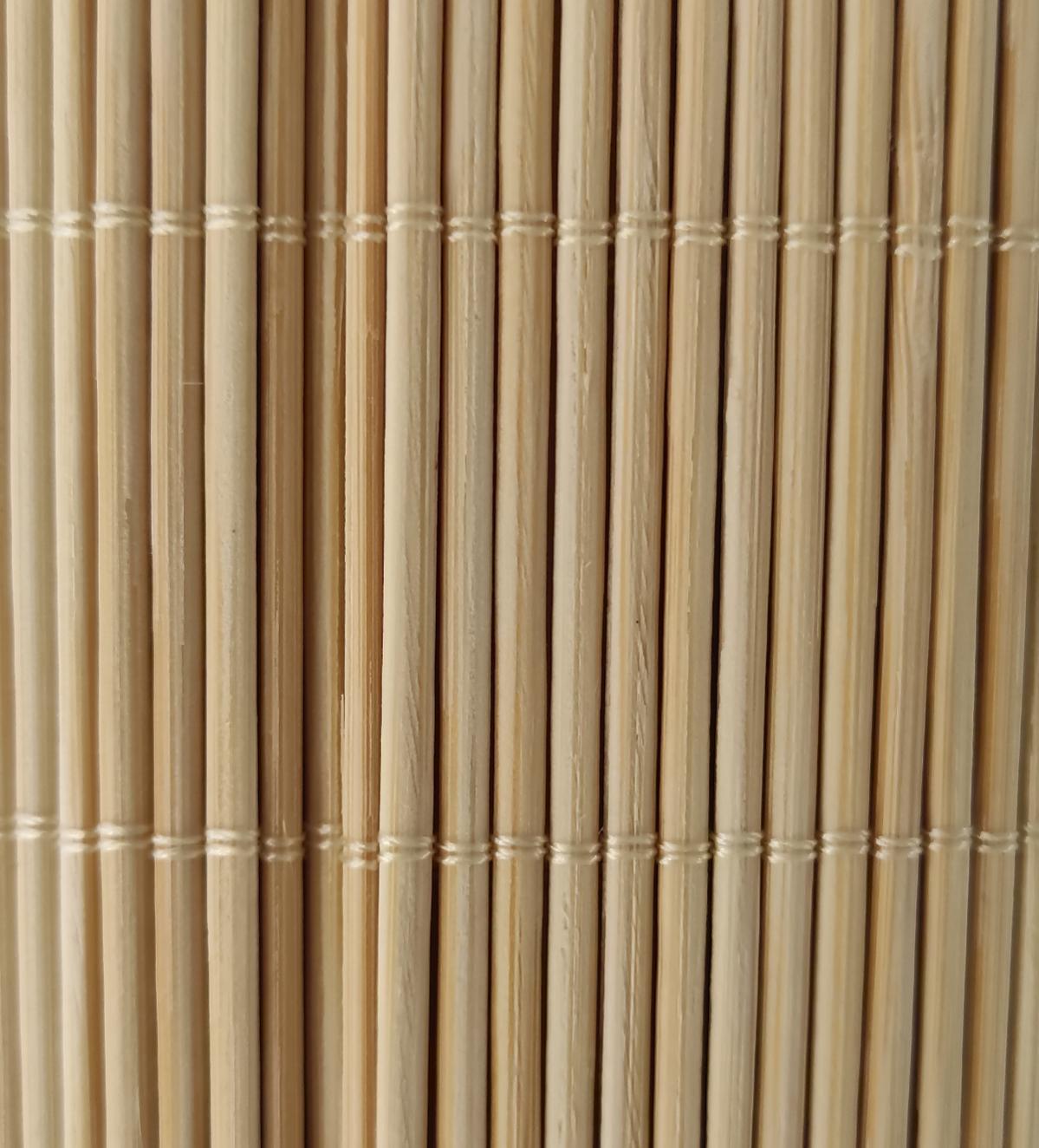 Tenda A Rullo In Canna Naturale Fatta A Mano – Filtra 70% Luce, Avvolgibile, Per Esterni E Interni (larghezza Personalizzabile 50-150 Cm) - 2