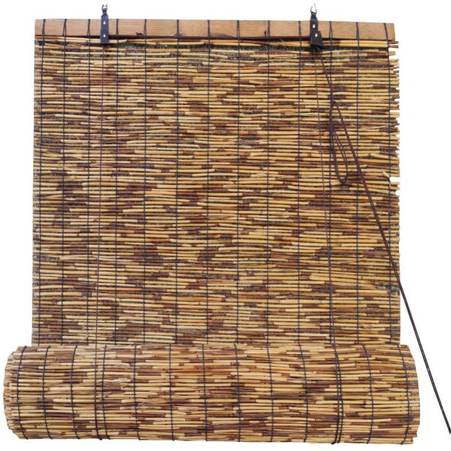 Tenda a Rullo in Bamboo Naturale,Tapparella avvolgibile bambù,Cortina ,Traslucido,Opaco,Tenda a Pacchetto Parasole per Interni/Esterni,per Finestre/Cancello/Giardino/Veranda (130x180cm/51x71in Tenda a Rullo in Bamboo Naturale,Tapparella avvolgibile bambù,Cortina ,Traslucido,Opaco,Tenda a Pacchetto Parasole per Interni/Esterni,per Finestre/Cancello/Giardino/Veranda (130x180cm/51x71in